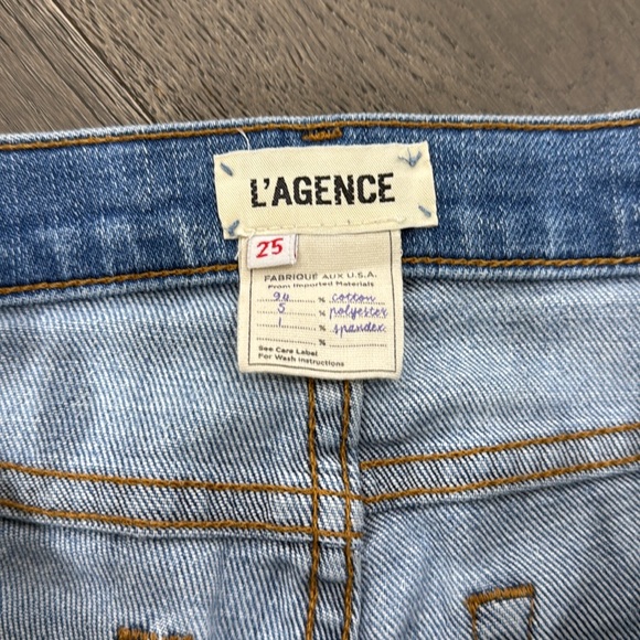 16. L’Agence Jeans (Blue distressed) - Picture 5 of 6